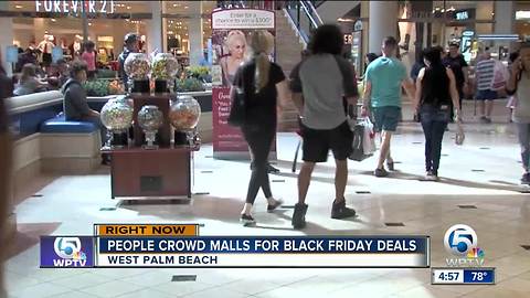 Black Friday deals pack shopping malls