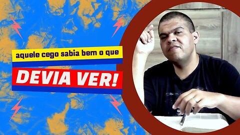 Estudo do Evangelho de Marcos 10 -O Cego de Jericó - Miqueias Tiago