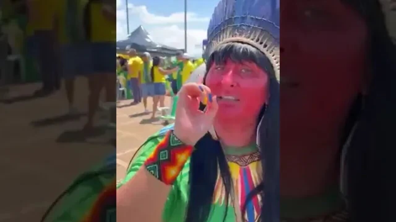 Indígena fala sem medo