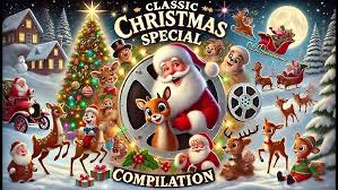 🎄 Classic Christmas Cartoon Special Marathon | 2.5 Hours of Festive Holiday Nostalgia 🎅✨