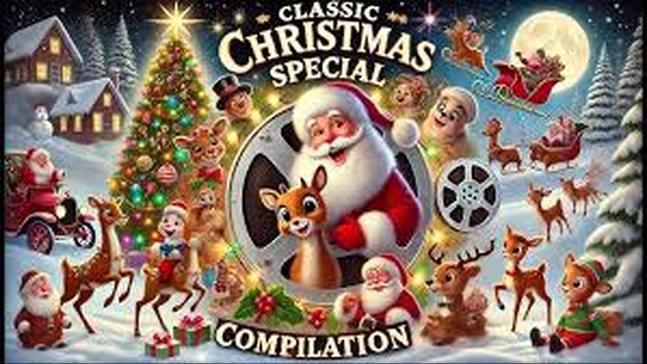 🎄 Classic Christmas Cartoon Special Marathon | 2.5 Hours of Festive Holiday Nostalgia 🎅✨