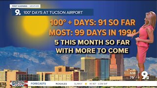 More triple-digits in the forecast