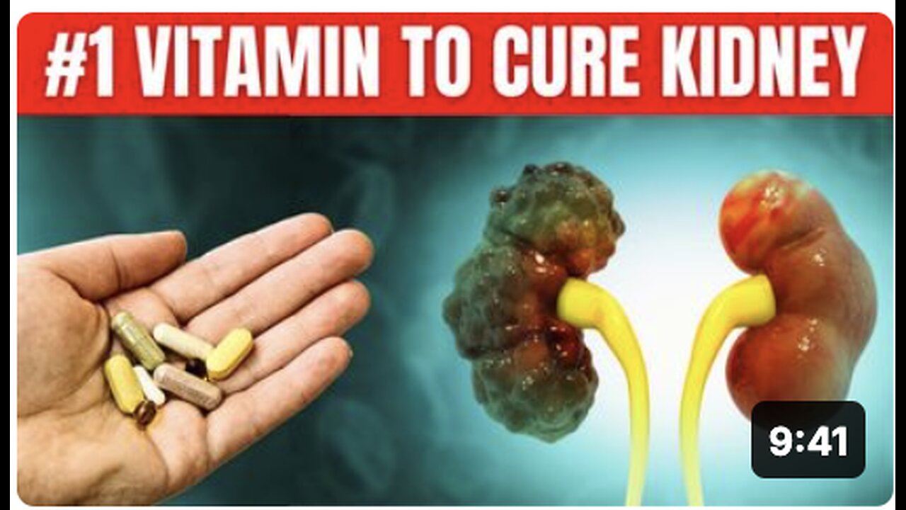 #1 Vitamin to Stop Proteinuria and Repair Kidneys