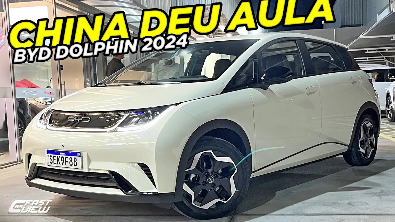 NOVO BYD DOLPHIN 2024 ELÉTRICO POPULAR REVOLUCIONÁRIO COM 400 KM DE AUTONOMIA E ACABAMENTO INCRÍVEL