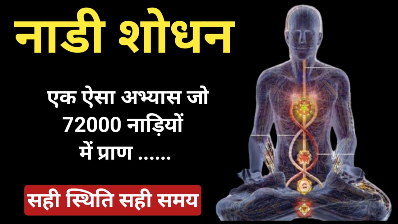 नाड़ी शोधन प्राणायाम l Nadi Shodhan l Sans Mudra l स्वर विज्ञान #sarvosanatan11