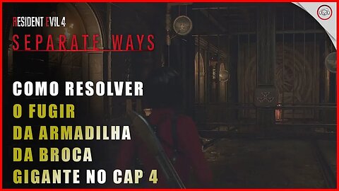 RS 4 Caminhos Separados Remake DLC, Como fugir da armadilha da broca gigante no Cap 4 | Super-Dica