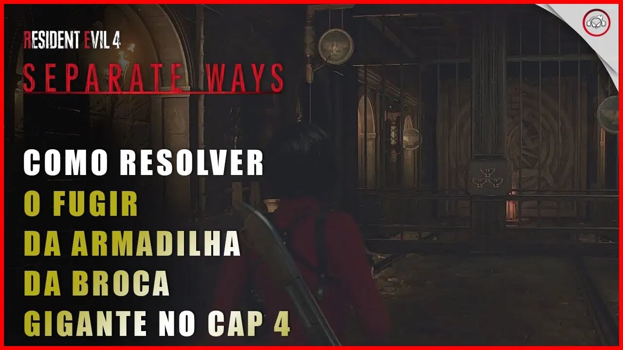 RS 4 Caminhos Separados Remake DLC, Como fugir da armadilha da broca gigante no Cap 4 | Super-Dica