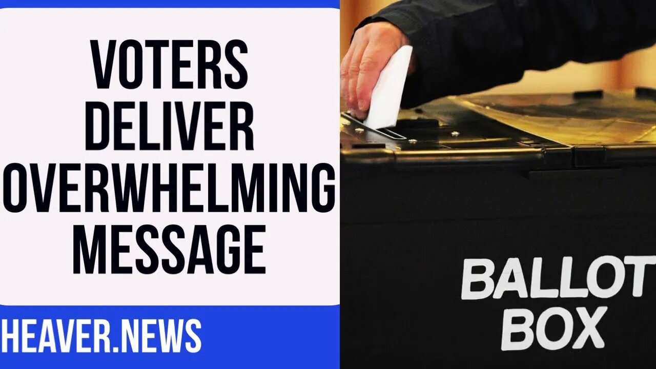 Voters Send Westminster OVERWHELMING Election Message