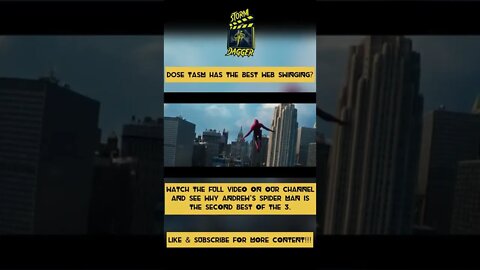 Dose The Amazing Spider Man Have The Best Web Swinging?