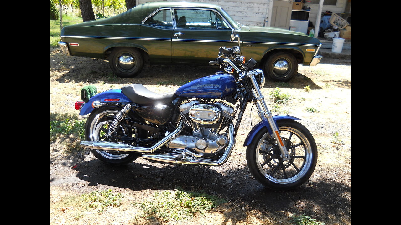 My new 2016 Harley Davidson 883 Superlow slideshow