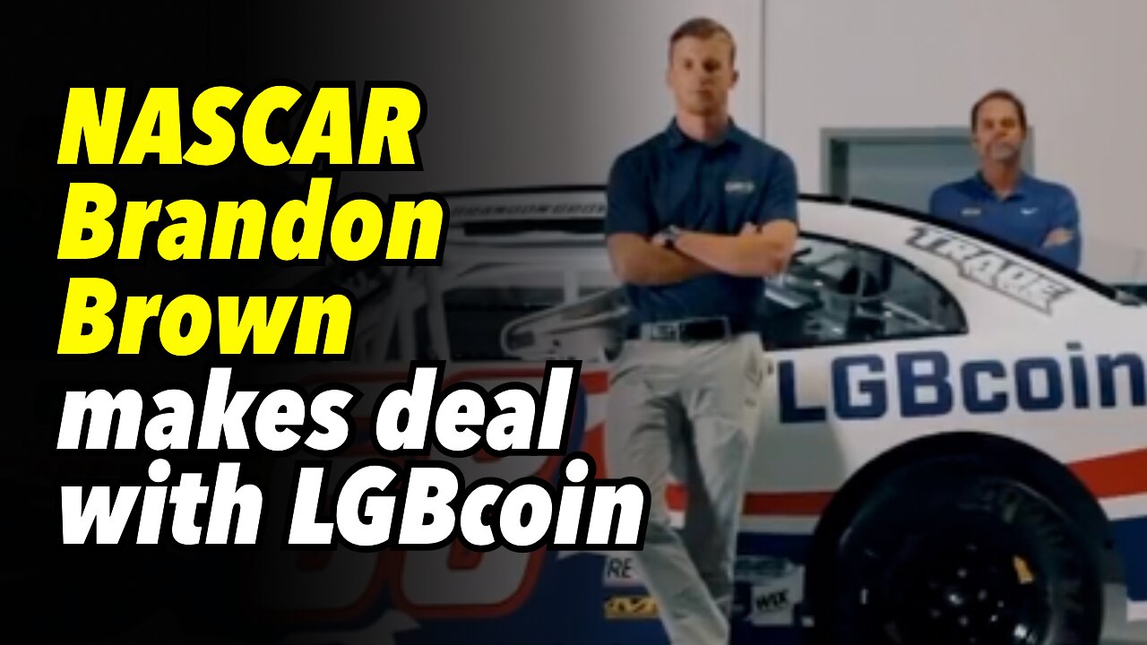 NASCAR Brandon Brown makes deal with LGBcoin