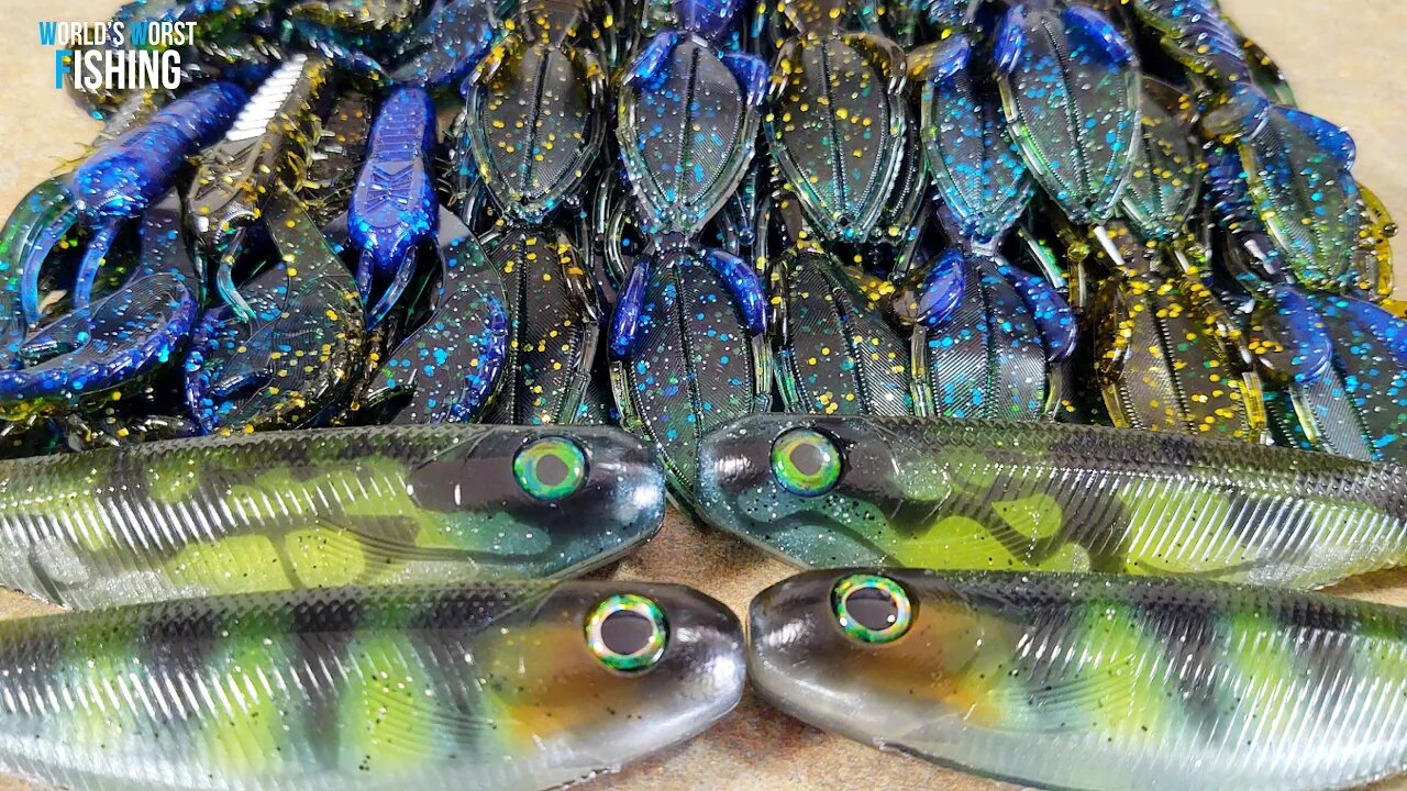 Bait-Makers Blog: Okee-Magic Laminates; Drizzle Swimbaits & Crawfish Boil