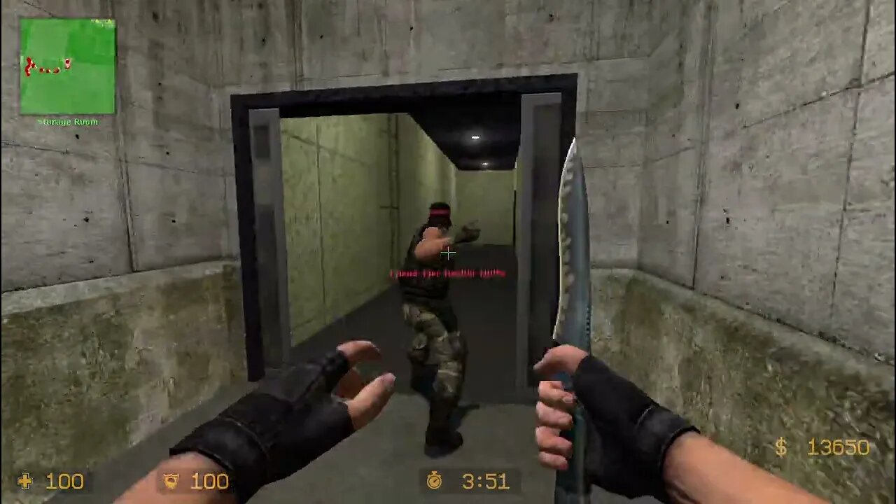 Counter Strike Source Tegea Bots #10 Only Knives