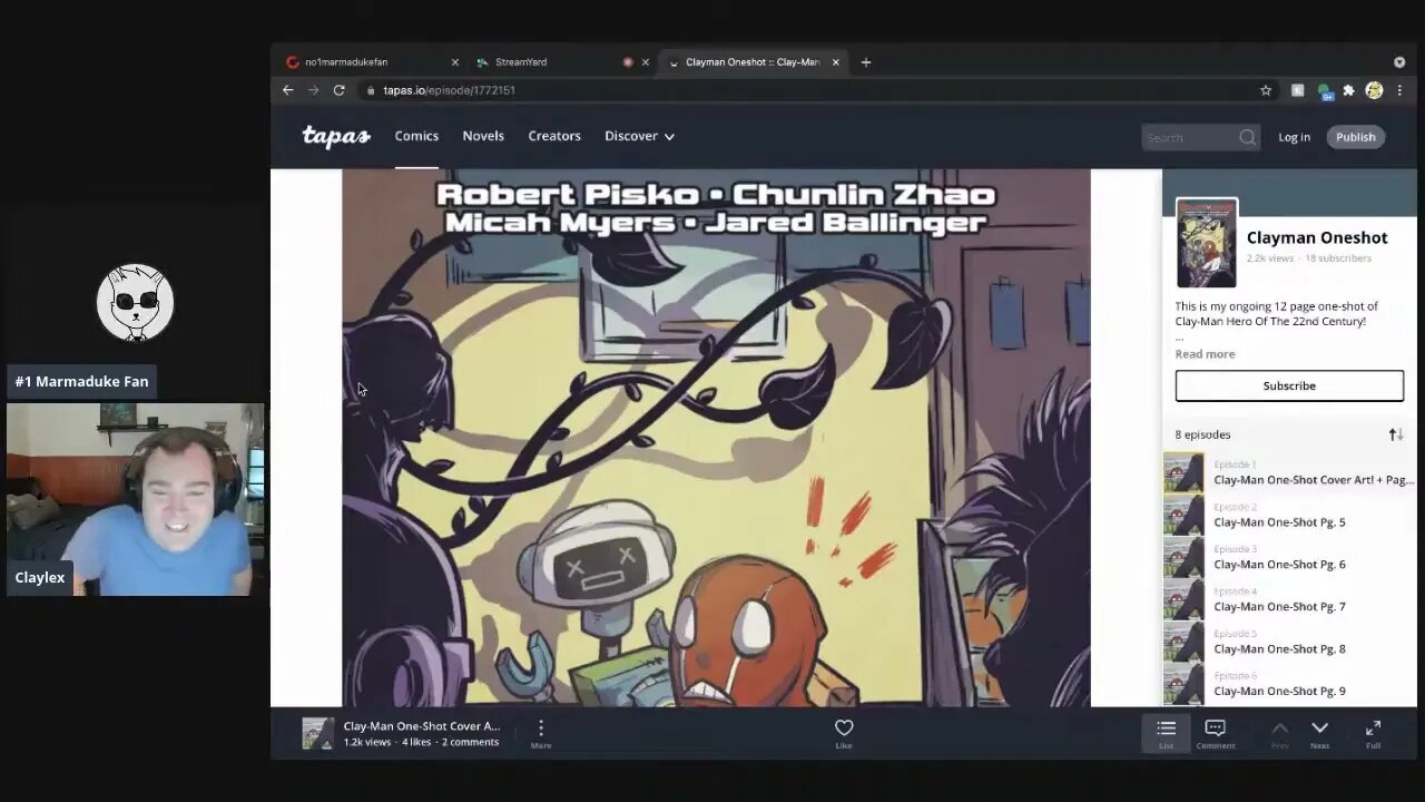 Inside the World of Clay Man with Clay Lex! (Livestream archive)