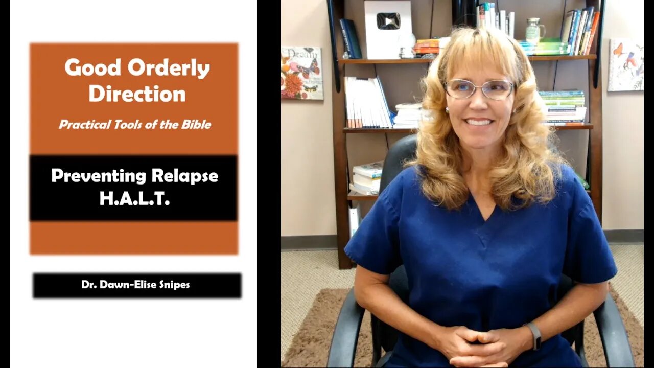 HALT Hungry Angry Lonely Tired Bible Study for Addiction Recovery and Anxiety Relief