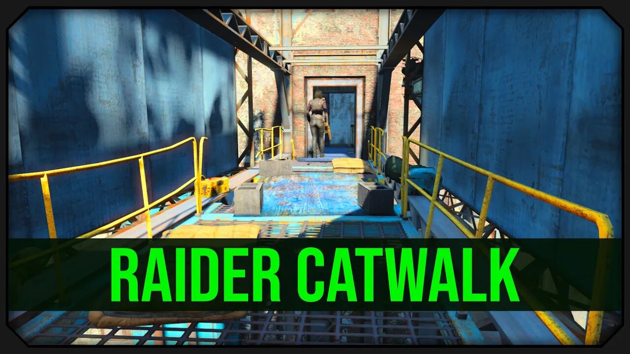 Fallout 4 | Raider Catwalk - Unmarked Location