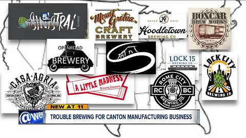 Breweries across the country out thousands of dollars from Canton brewery supply company