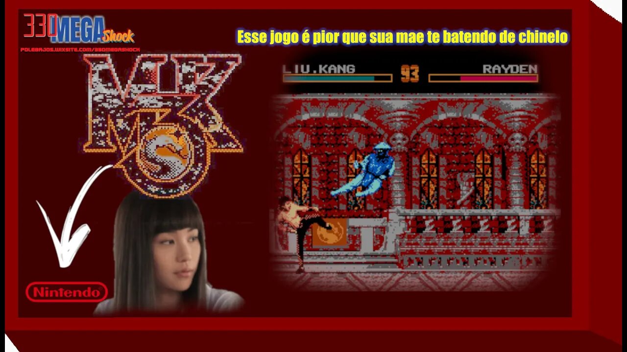 Jogo Completo 117: Mortal Kombat 3 - SuperGame (Nintendinho/Nes/Nintendo/Bootleg)