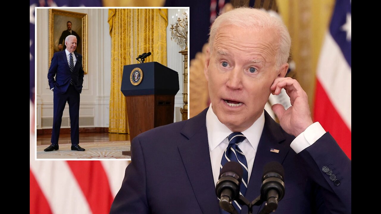 Joe Biden forgets what he was talking about in excruciating press conference