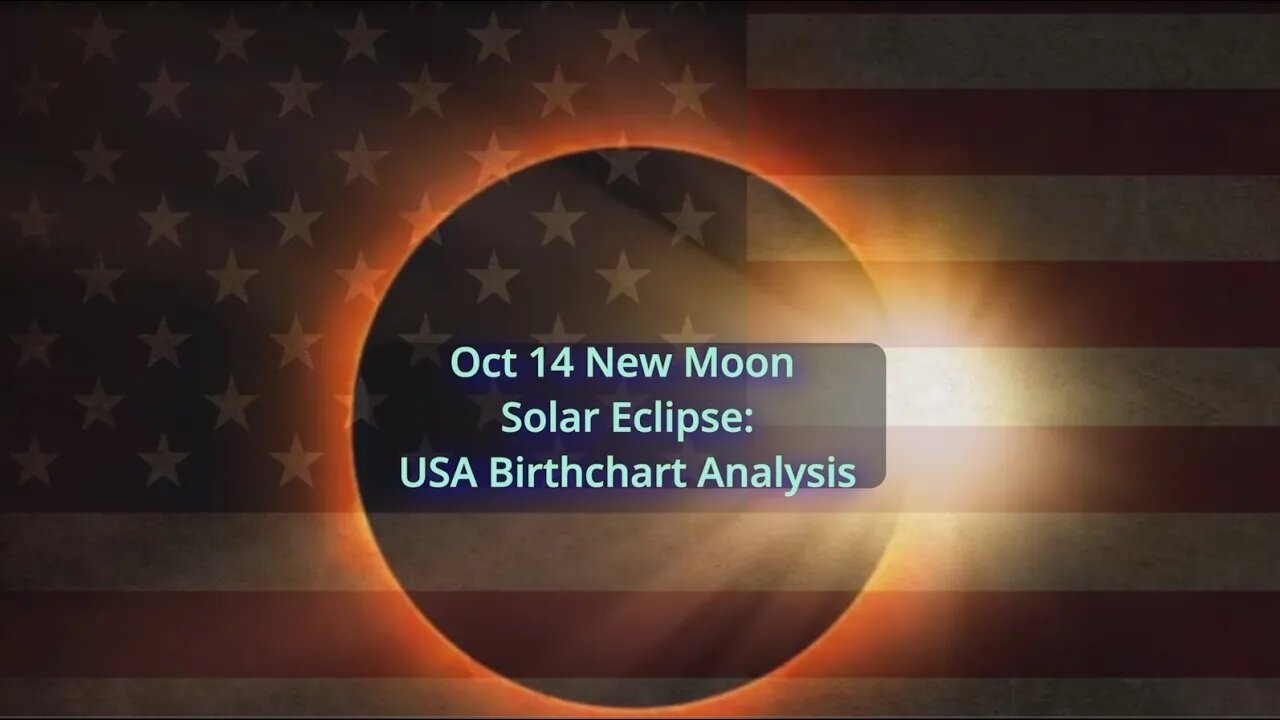 New Moon Solar Eclipse: How will USA be Affected? #astrology