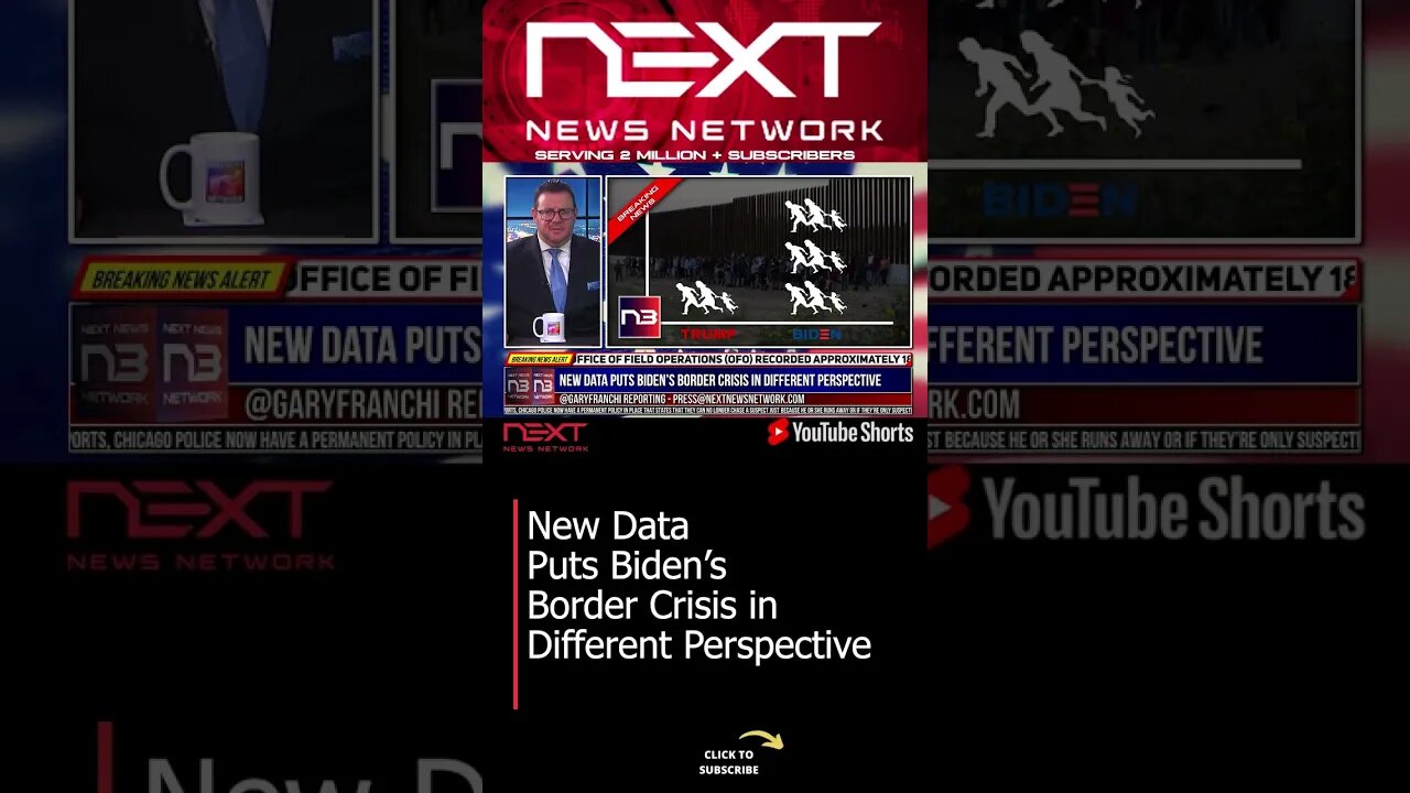 New Data Puts Biden’s Border Crisis in Different Perspective #shorts