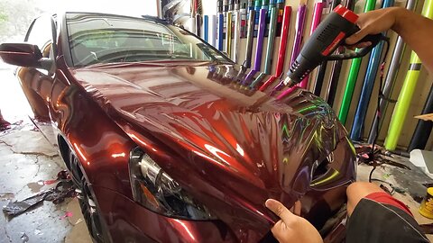 RSX Type S Wrapped In Candy | Black Red Iridescent KPMF