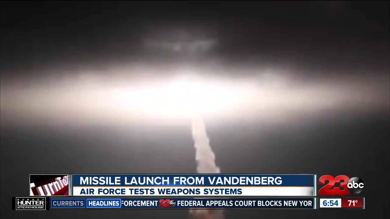 Check This Out: Missile launch from Vandenberg