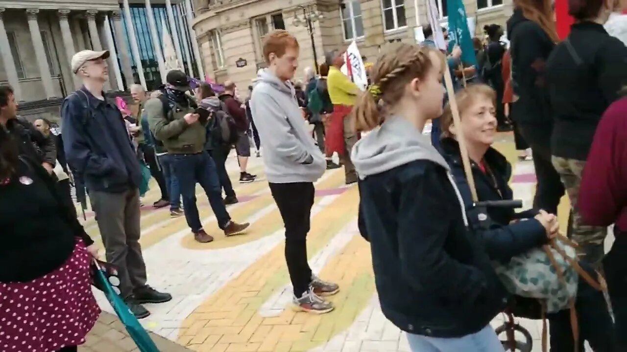 Tory Party Conference Protest