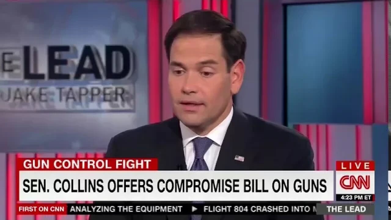 On CNN, Rubio Discusses Today's Senate Gun Votes