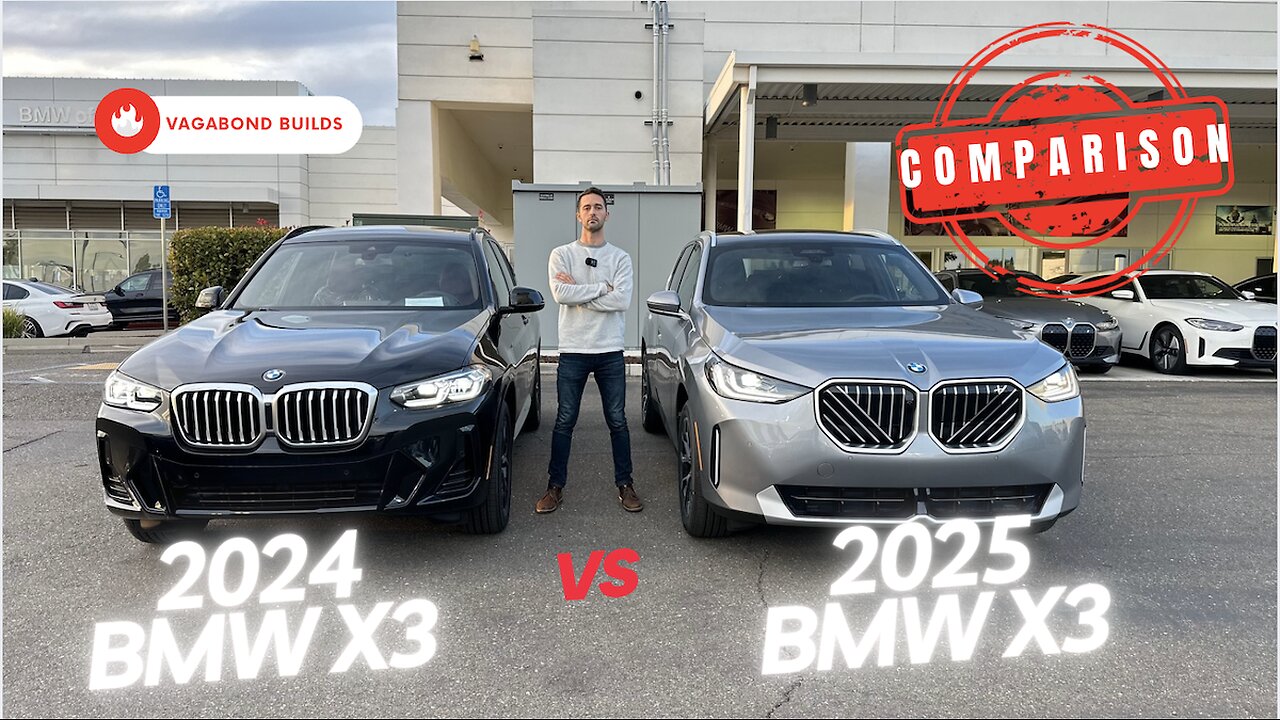 2025 BMW X3 vs 2024 BMW X3. A lot of changes!