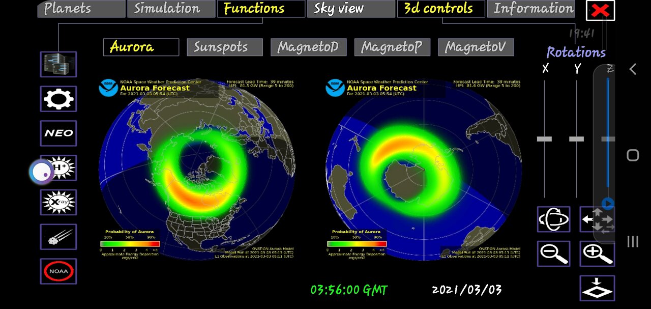 Hurricane in space+ more