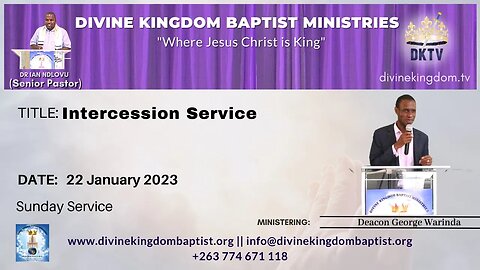 Intercession Service (22/01/23)