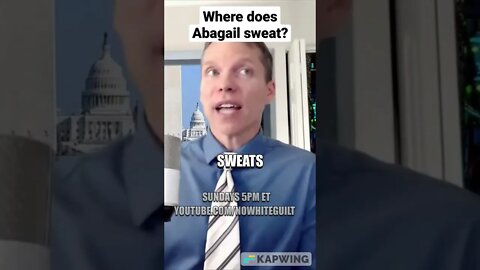 Where does Abagail sweat? #shorts #funny #comedy