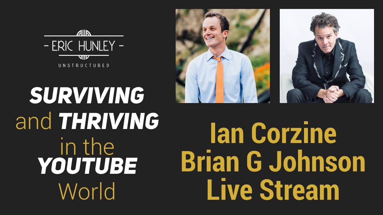 Brian G Johnson and Ian Corzine help us navigate YouTube and Social Media