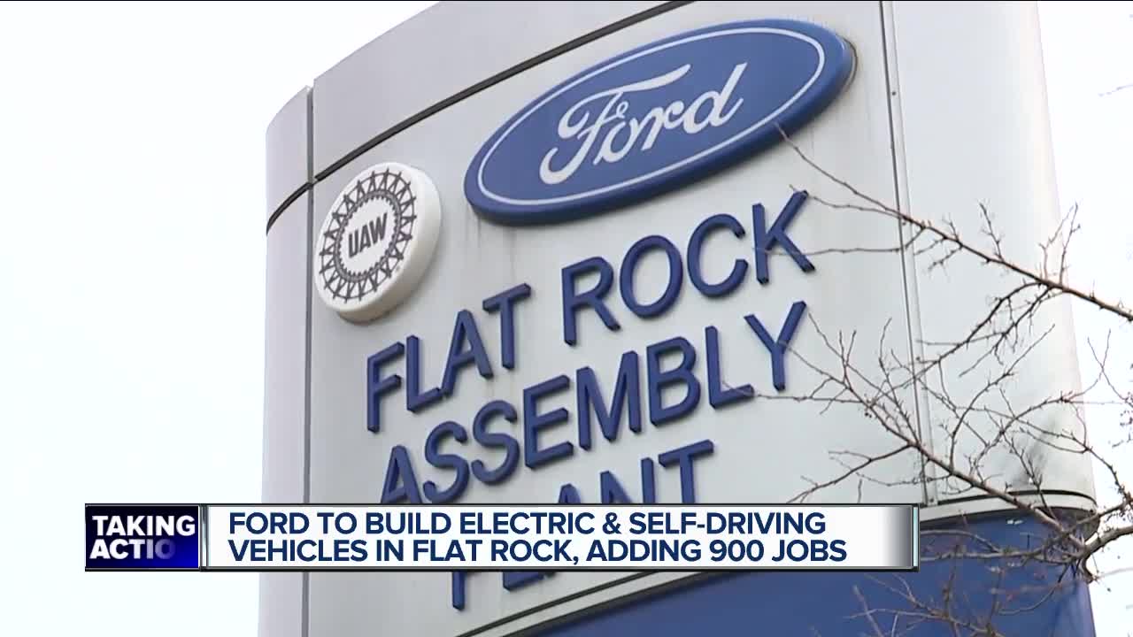 Ford to expand production at Flat Rock Assembly plant, will add 900 jobs in Michigan