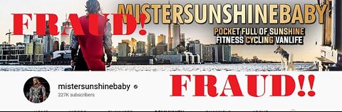 mistersunshinebaby is a fraud