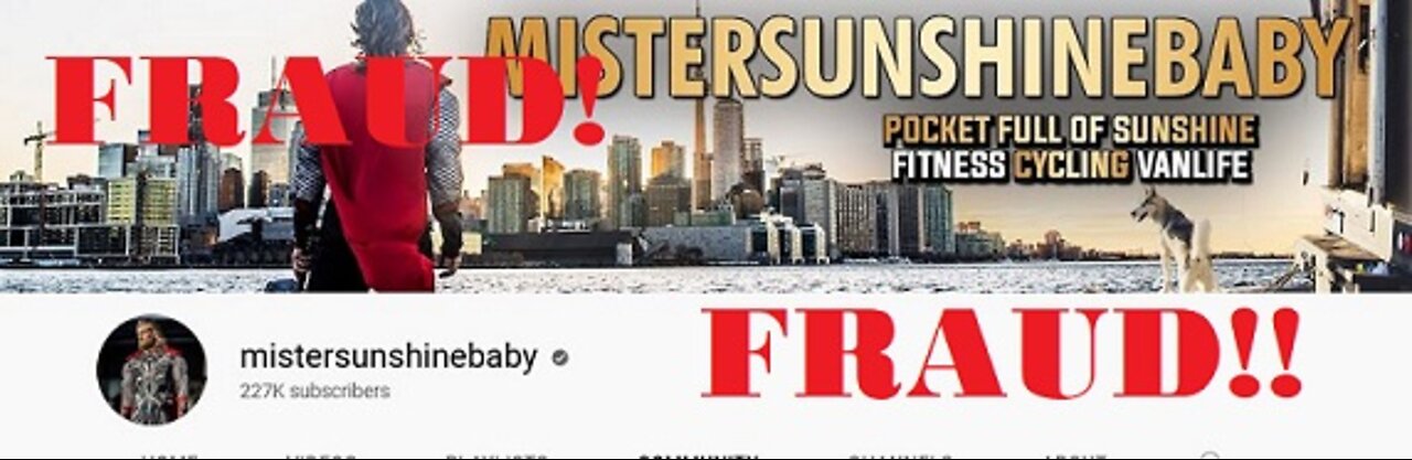 mistersunshinebaby is a fraud