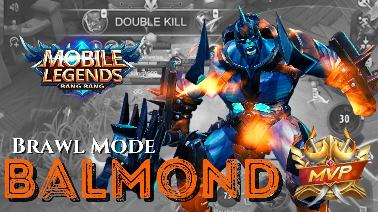 Balmond Gameplay | Mobile Legends: Bang Bang | Fighter-Tank | Brawl | Ghoul's Fury Skin