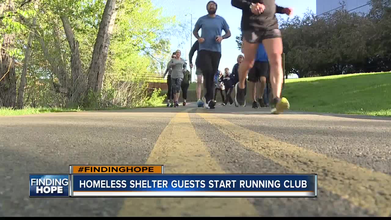 Interfaith Sanctuary guests start running club; helps man stay sober