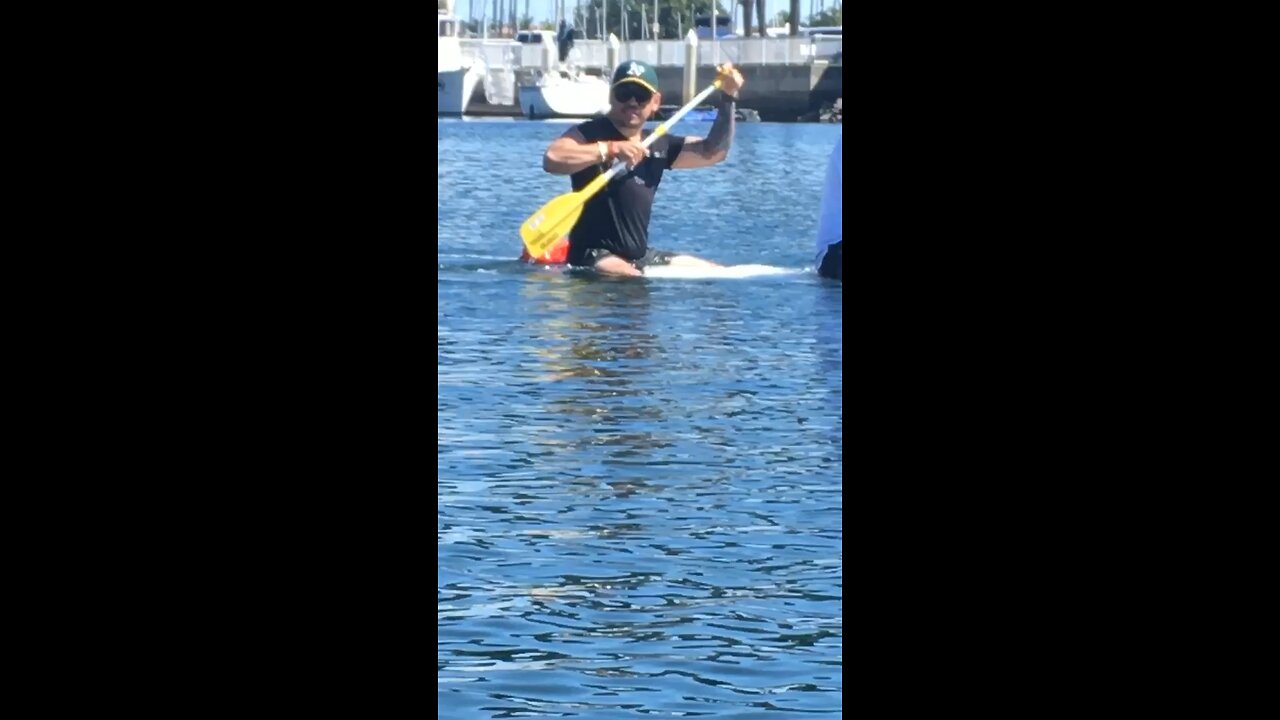 Taking boys from the hood to paddle board lol