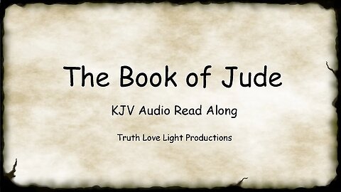 The Book of Jude. King James Version Bible. Sleepy-time Meditations. Audio Book Read Along