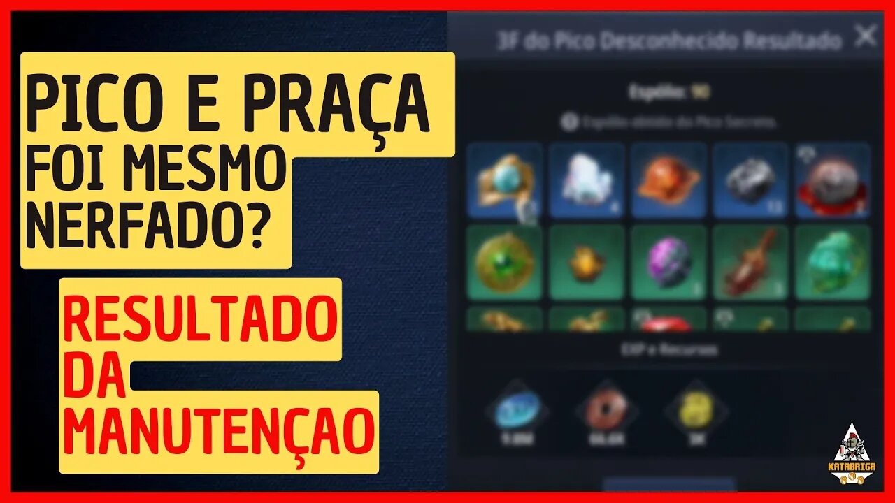 MIR4 SERÁ QUE REALMENTE HOUVE NERF RESULTADO DA MANUTENCAO