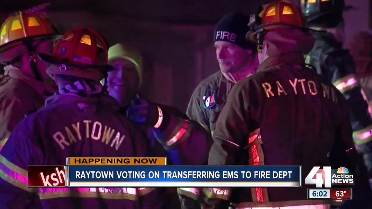 Raytown officials to vote on EMS transfer