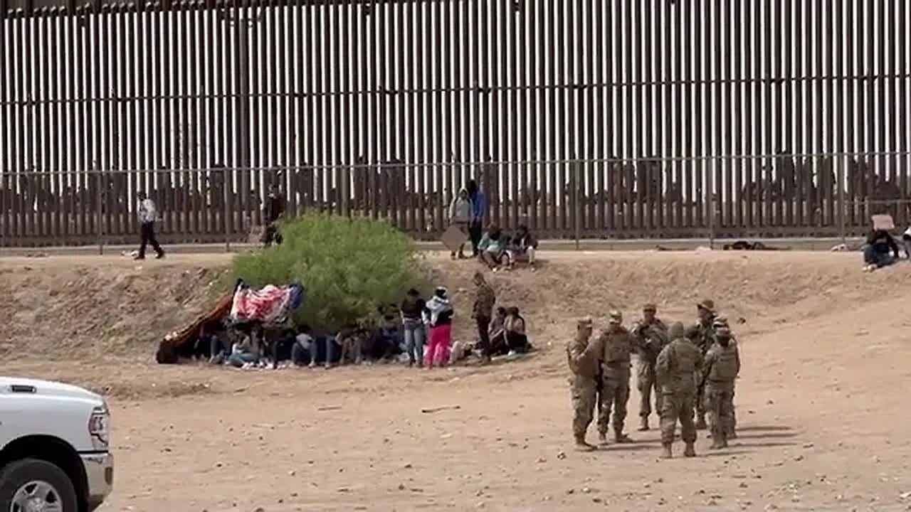 Illegals have breached the border...