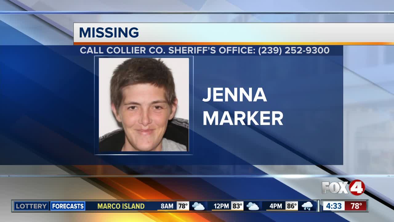 Collier County woman Jenna Marker reported missing