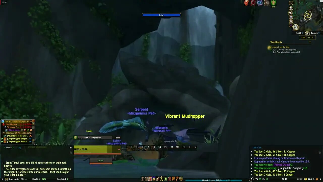 World of Warcraft Dragonflight Leaves from the Vine