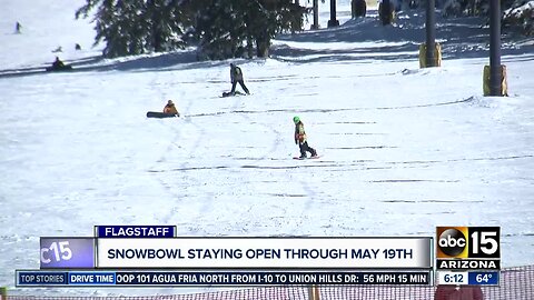 Arizona Snowbowl staying open in May