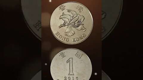 Hong Kong 1 Dollar 2015. #shorts #viral #coinnotesz