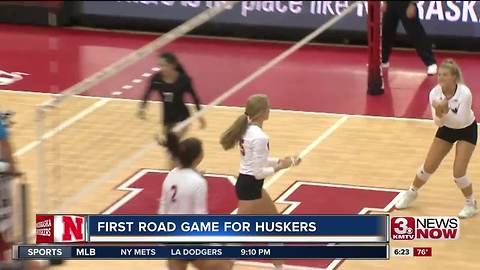 Nebraska volleyball has first road game of the season