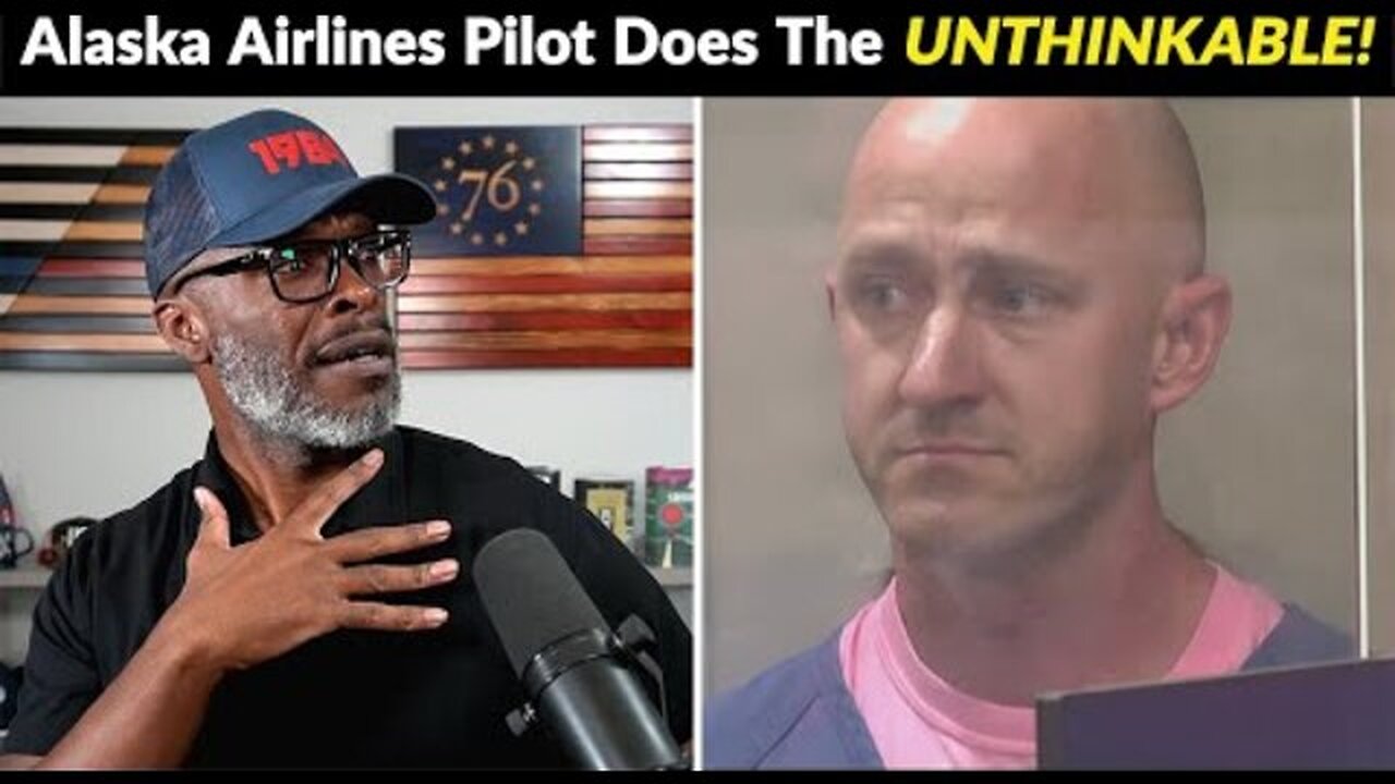 ALASKA AIRLINES PILOT HAS MENTAL BREAKDOWN, DOES THE UNTHINKABLE!